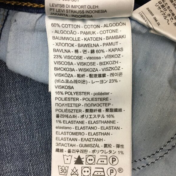 Levi's Women's Jeans Boyfriend Fit Straight Leg Stretch size 29 x 26 Read Desc. - Picture 8 of 9